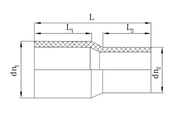 HDPE Butt Fusion Reducer for Fuel Gas
