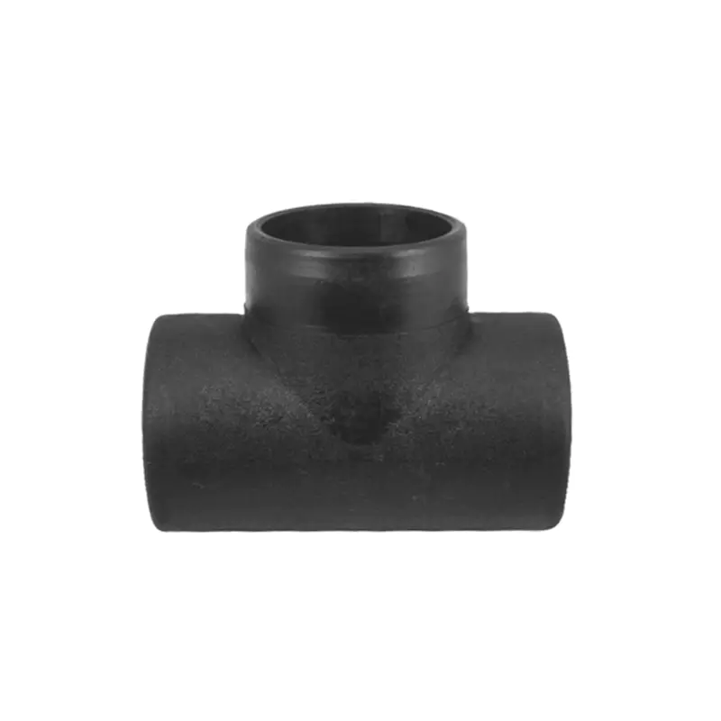 HDPE Socket Fusion Equal Tee for Fuel Gas