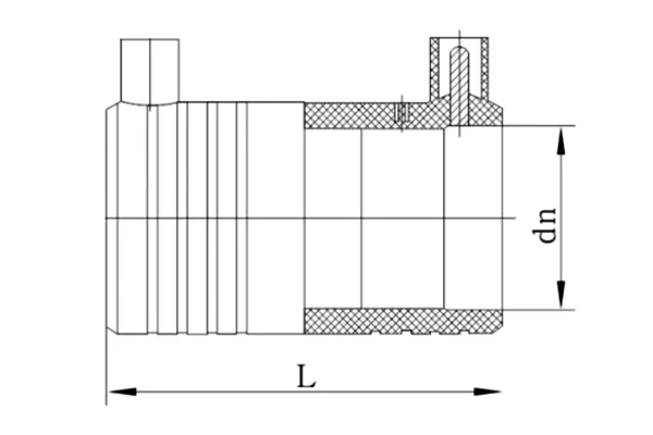 HDPE Electro Fusion Coupler for Fuel Gas