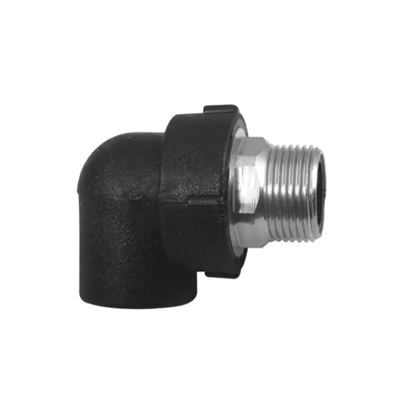 HDPE Socket Fusion 90° Male Elbow for Fuel Gas