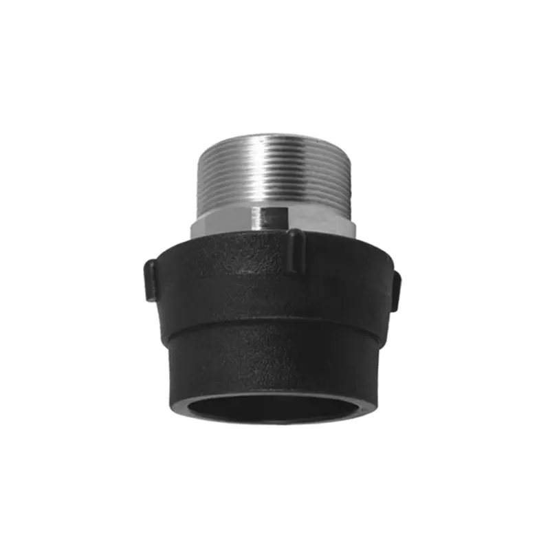 HDPE Socket Fusion Male Thread Coupler for Fuel Gas