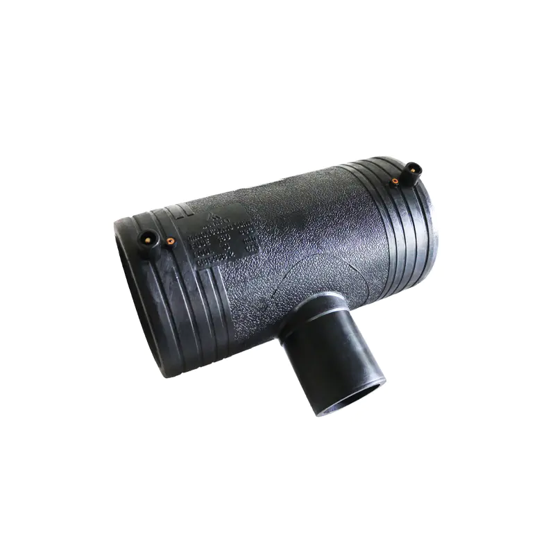 HDPE Electro Fusion Reducer Tee for Fuel Gas