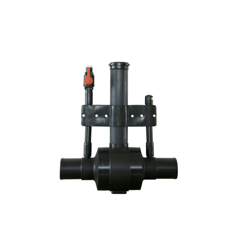 HDPE Single Purge Ball Valve for Fuel Gas