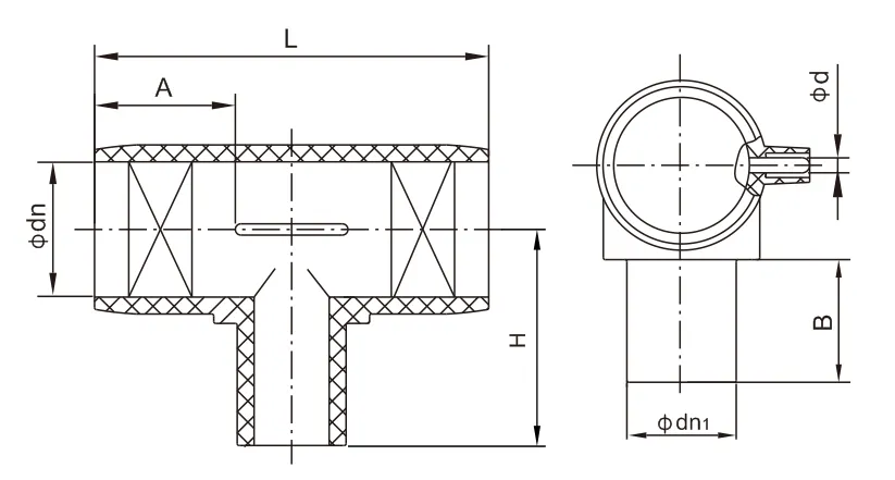 HDPE Electro Fusion Equal Tee