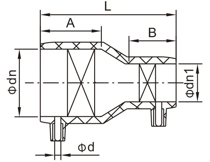 HDPE Electro Fusion Reducer for Water
