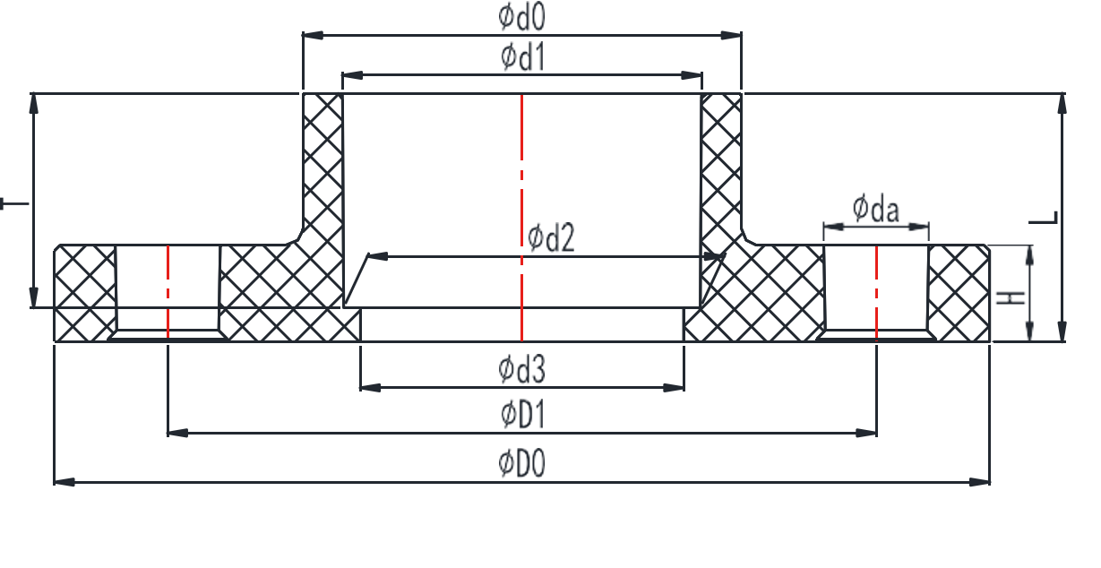 PVC-U/C Integral Flange for Industry