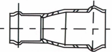 Steel-Plastic Coated Rubber Ring Joint Reducer Coupler for Water