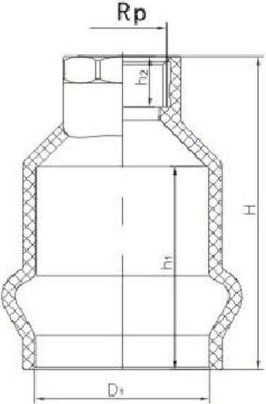 UPVC Rubber Ring Joint Female Coupler for Water