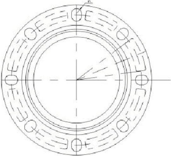 UPVC Blank/Blind Flange for Water