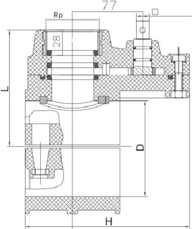 UPVC Saddle Clamp with Valve for Water