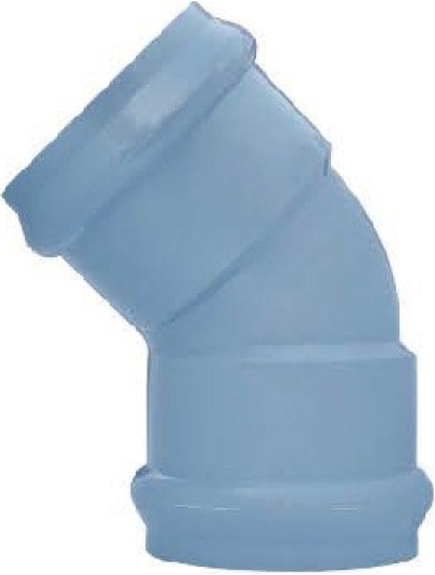 UPVC Rubber Ring Joint 45° Elbow for Water