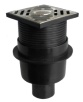 HDPE Butt Fusion Vertical Floor Drain for Siphonic Drainage