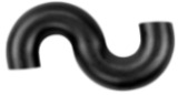 HDPE Butt Fusion S-Trap for Siphonic Drainage
