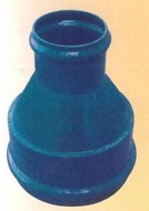 Steel-Plastic Coated Rubber Ring Joint Reducer Coupler for Water