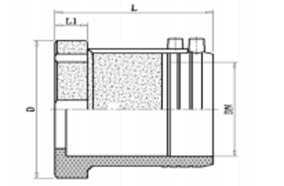 HDPE Electro Fusion Stub End for Fuel Gas