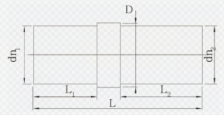 HDPE to Steel Transition Adapter for Fuel Gas