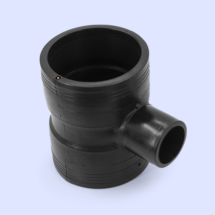 HDPE Electro Fusion Double Sealing Reducer Tee for Water
