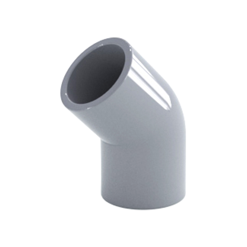 UPVC Rubber Ring Joint 45° Elbow for Water