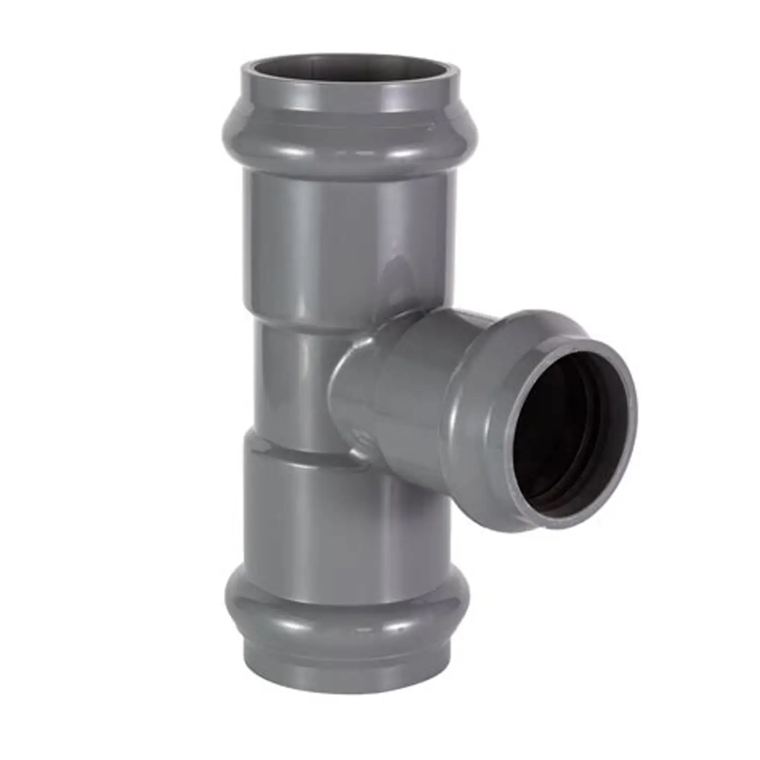 UPVC Socket and Rubber Ring Joint Equal Tee for Water