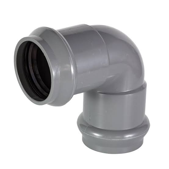 UPVC Rubber Ring Joint 90° Elbow for Water