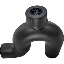 HDPE Butt Fusion P-Trap with Cleanout for Siphonic Drainage