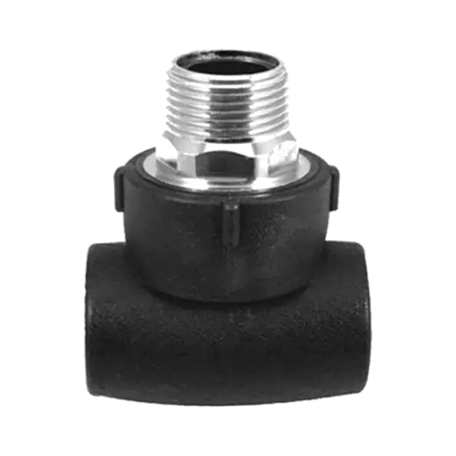 HDPE Socket Fusion Male Thread Tee for Fuel Gas