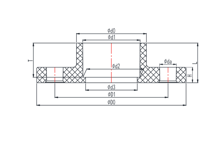 UPVC Integral Flange for Industry