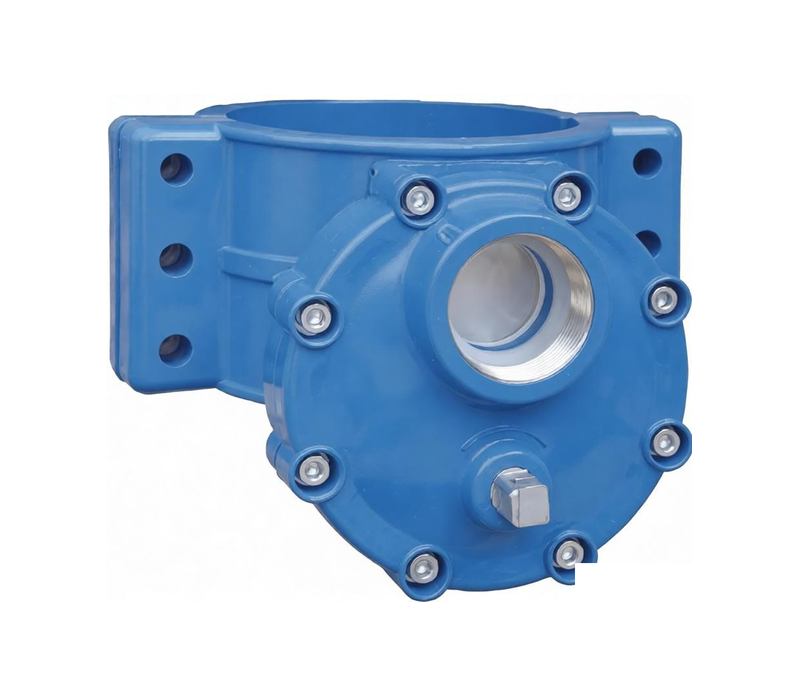 UPVC Saddle Clamp with Valve for Water