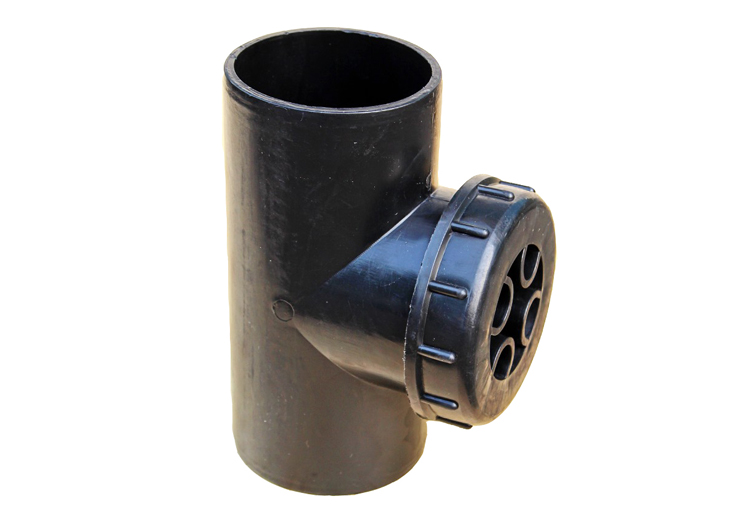 HDPE Butt Fusion Riser Inspection Opening for Siphonic Drainage