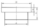 HDPE Socket Fusion Stub End for Fuel Gas