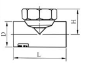 HDPE Socket Fusion Thread Female Tee for Fuel Gas