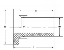 HDPE Butt Fusion Stub End for Water