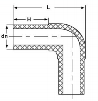 HDPE Butt Fusion 90° Elbow for Water