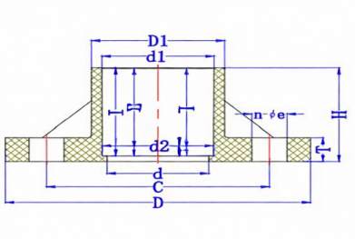 CPVC Solvent Cement Flange