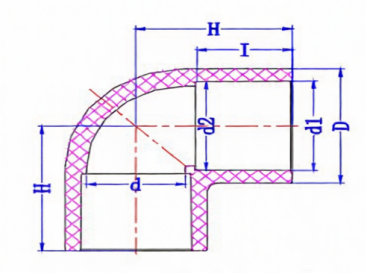 CPVC Solvent Cement 90° Elbow